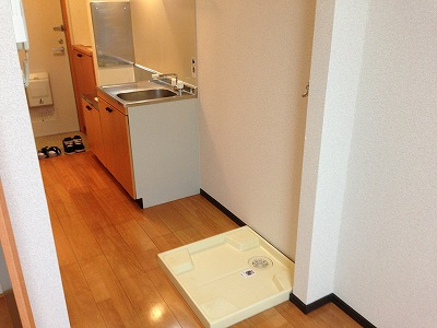 室内洗濯機置き場キッチン キッチン
